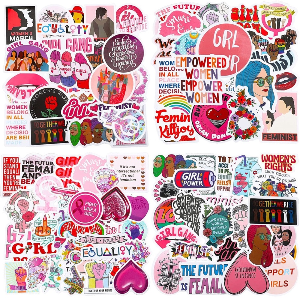 Feminist Stickers 12 Vinyl Stickers - Mystery Bundle - Picture 3 of 8